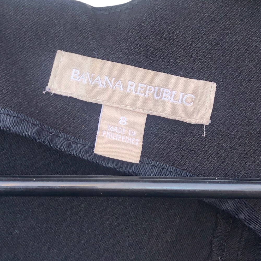 Banana Republic Little Black Sheath Dress size 8 - Picture 2 of 8